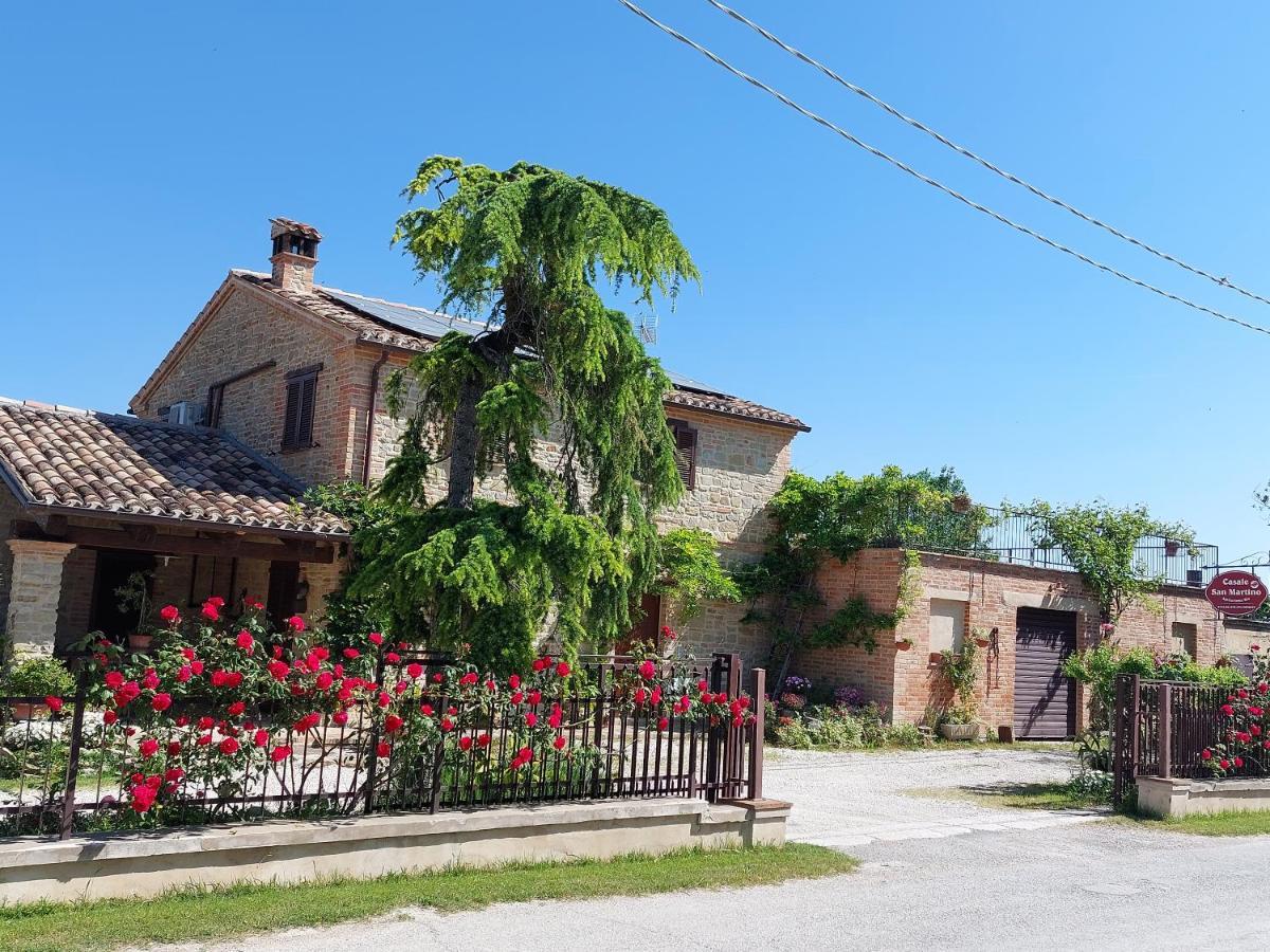 Casale San Martino Agriturismo Bio Sant'Angelo in Pontano Exterior photo
